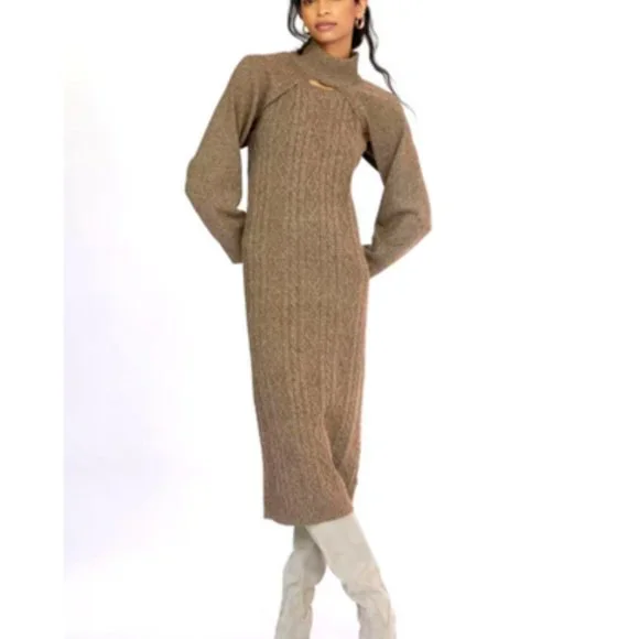 Anthropologie | Dresses | Anthropologie Current Air M Nwt Cableknit Midi Sweater Dress 2 Piece Set Cedar | Poshmark Anthropologie | Dresses | Anthropologie Current Air M Nwt Cableknit Midi Sweater Dress 2 Piece Set Cedar | Poshmark